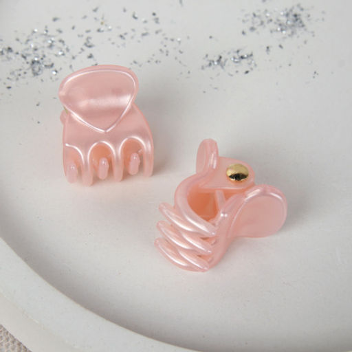 Заколка краб мини для волос набор 2 штуки / N3012-1 /уп 1/723799 - Галеонтрейд фото 3