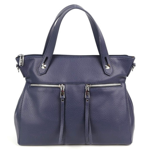 Женская сумка с ручками из эко кожи А-9921-3 Блу - Cidirro фото 2