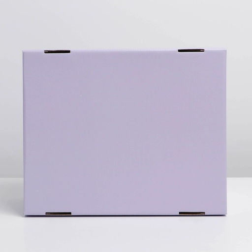 Коробка подарочная складная, упаковка, «Лавандовая», 31×25.5×16 см