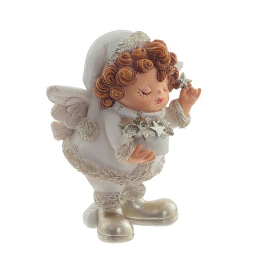 Фигурка декоративная "Ангелочек", L7 W6,5 H9,5 см, 4в.( цена за один вид)