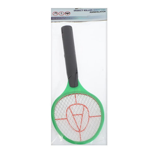 Мухобойка LRI-50, электрическая, 46×17 см, 2хAA (не в комплекте), красная