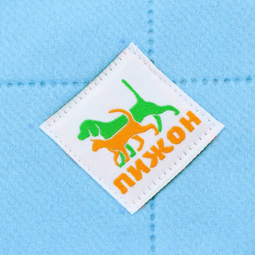 Пелёнка для животных многоразовая впитывающая, 60 х 50 см, голубой - Пижон фото 7