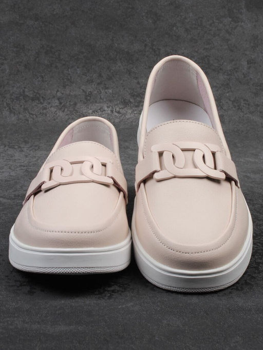 06-YE226-2 PINK Туфли женские (натуральная кожа)