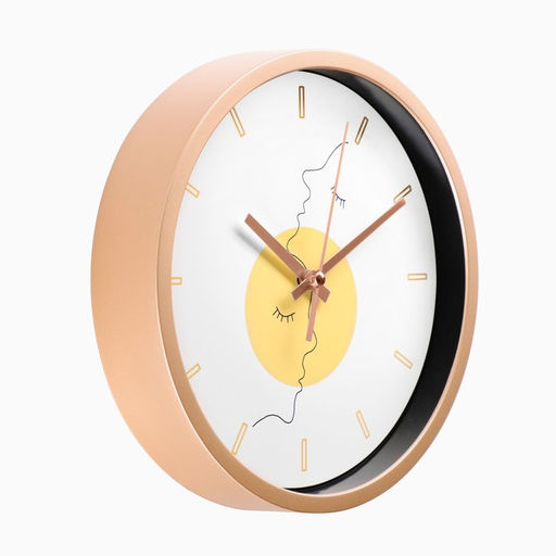 Часы настенные классические «Лица», бесшумные, плавный ход, d=20 см, от батарейки 1×АА