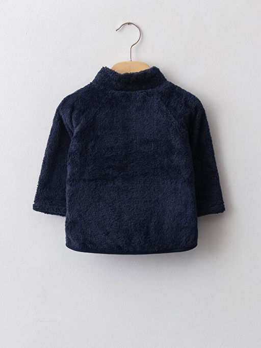 Hakim Yaka Uzun Kollu Erkek Bebek Fermuarl? Pel?? H?rka - Waikiki фото 2