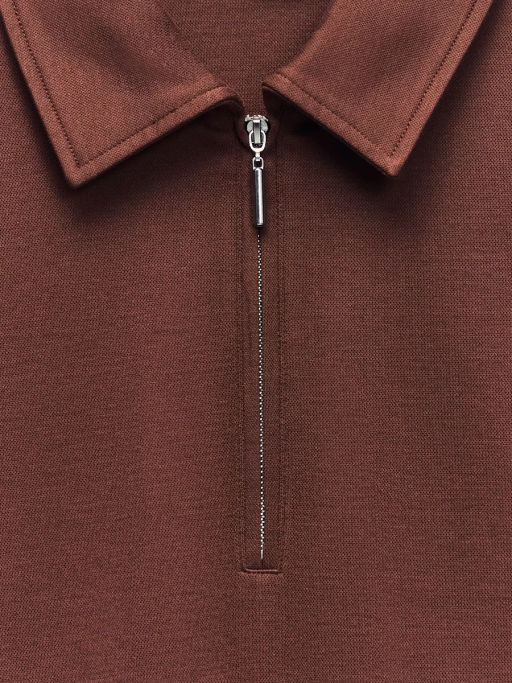 Джемпер на молнии из вискозы / Zarina фото 3