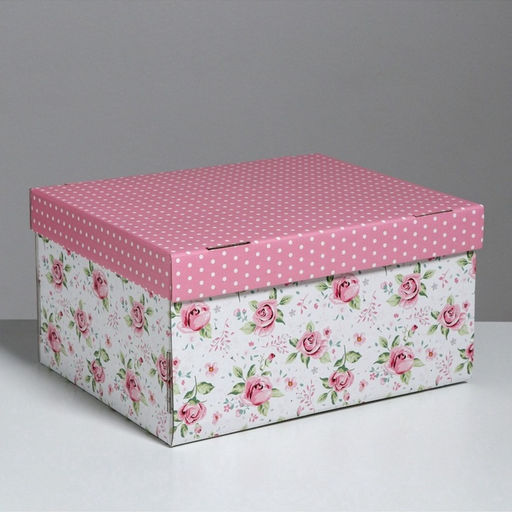 Коробка подарочная складная, упаковка, Воспоминания о чудесном, 31?25.5?16 см