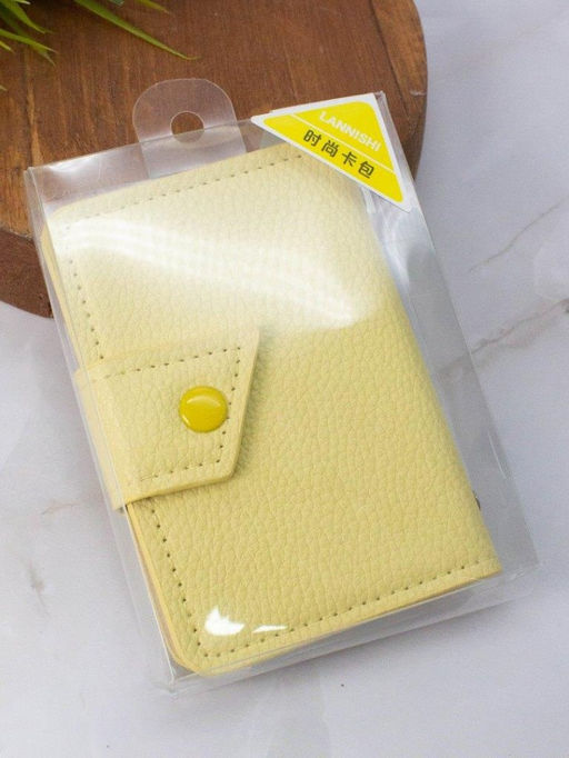 Визитница "Lannishi", yellow