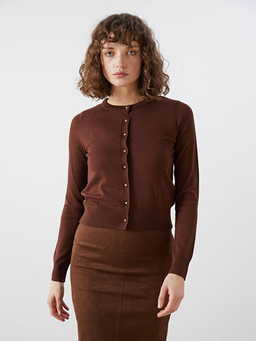 Bisiklet Yaka Kad?n Triko H?rka