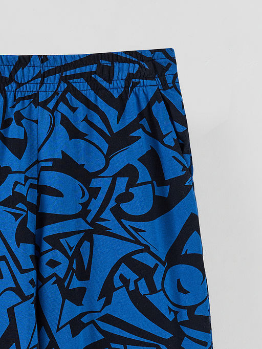 Шорты домашние для мальчиков синие - Mark formelle фото 5