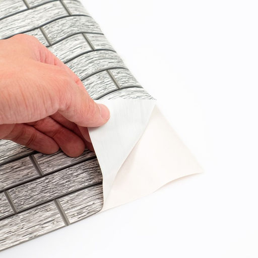 Плёнка самоклеящаяся TAKE IT EASY «Плитка серая», рулон, 0.45×2 м, цвет серый