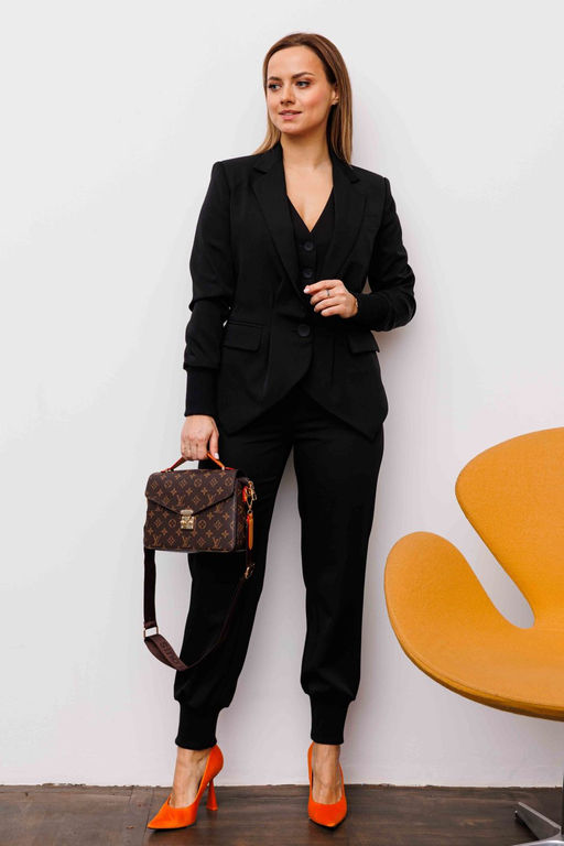 Брюки AURA 4128-164 черный  фото 3