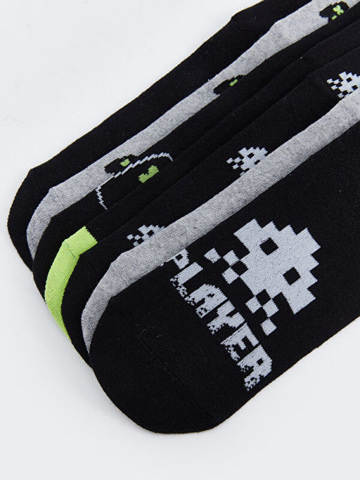 Desenli Erkek ?ocuk Soket ?orap 7li - Waikiki фото 3