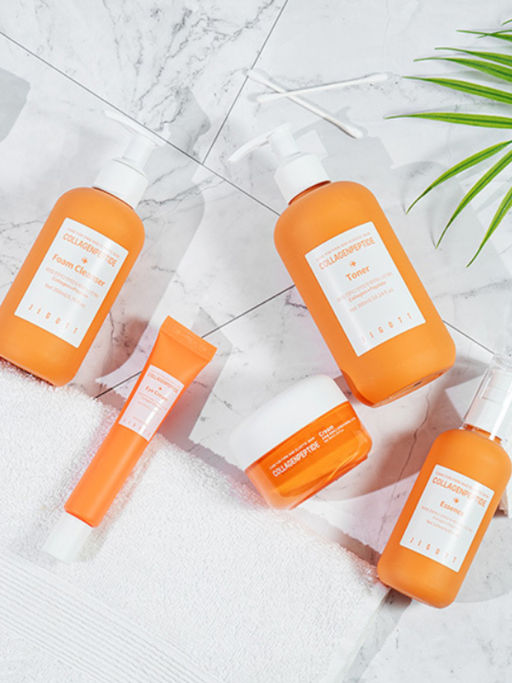 Jigott Крем для лица с коллагеном и пептидами / Collagen + Peptide Cream, 50 мл
