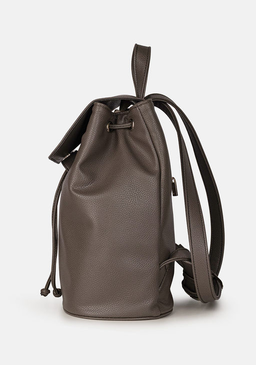 Рюкзак Модель №1581 | кожзам | гладкий | серый | Р921-9 | 33005 - L-craft фото 4