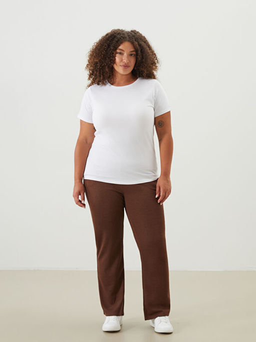 Bisiklet Yaka Kad?n Ti??rt