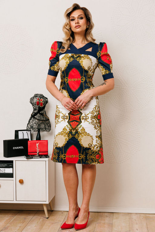 Платье Мода Юрс 2874-Р черный - Mira fashion фото 366