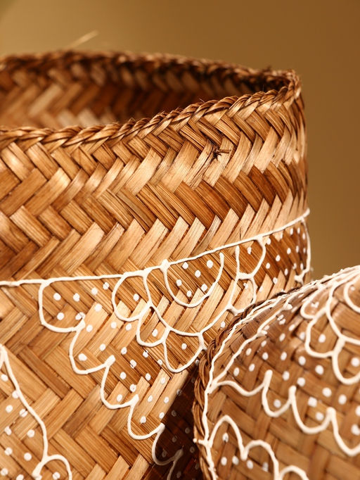 Корзинка плетёная «Марокко», 14×14×23 см