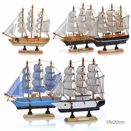 Макет парусного корабля 18х20 см / 9352MP /уп 72/ - Галеонтрейд фото 5