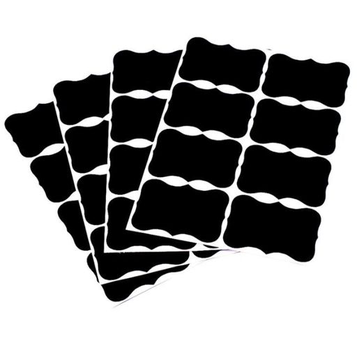 Наклейки для кухни грифельные Ассорти Меловые 8шт. (0970) Лист 10х15 см - Мой органайзер фото 5