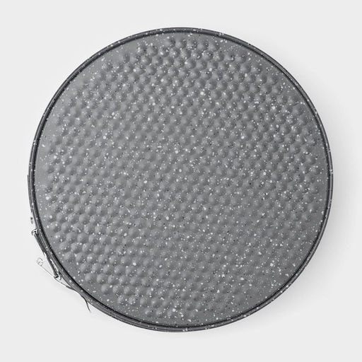 Форма Доляна для выпечки Элин Мрамор, 24?6.5 см, разъёмная, антипригарное покрытие, серая  фото 9