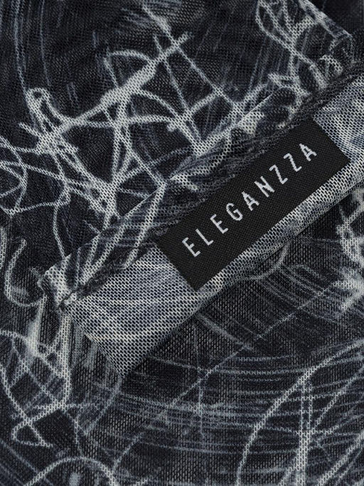 Перчатки женские б/п IS1009 black/white - Eleganzza фото 4