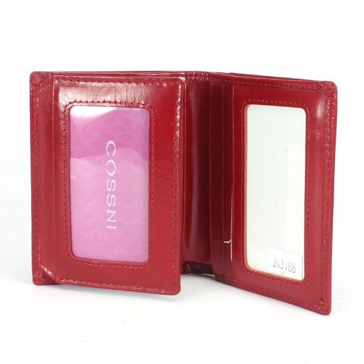 Кошелек женский Cossni-72335, 1отд, 10 карм, красный SALE 243188