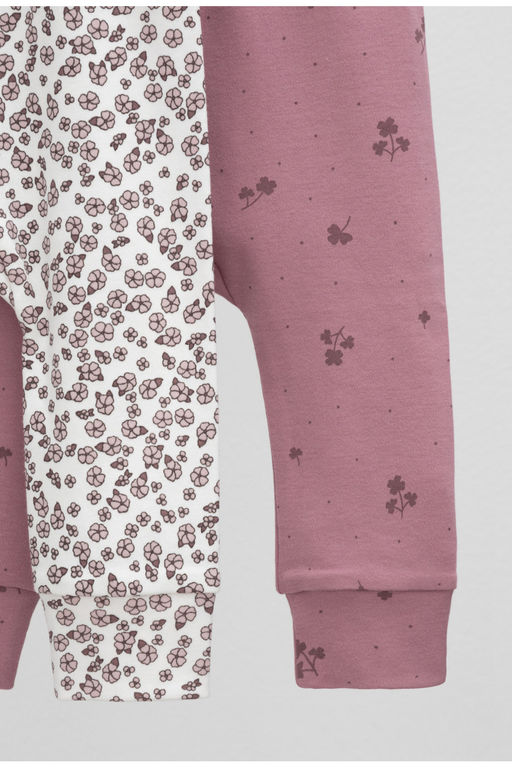 Crockid _ К 4718-2уп/роз.скандинавские цветы,клевер брюки для дев  фото 4