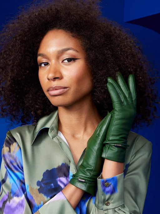 Перчатки женские 100% ш IS934 green moss - Eleganzza фото 12