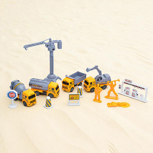 Набор машин "Строительная техника" в коробке