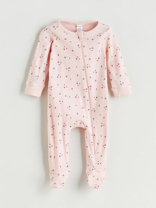 Bisiklet Yaka K?z Bebek Tulum 2li