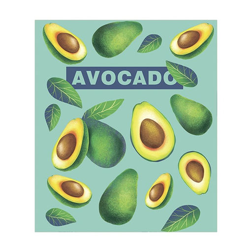 Тетрадь 48 листов в клетку Calligrata Авокадо, обложка мелованный картон, твин-лак + выборочный УФ-лак, блок офсет МИКС  фото 4