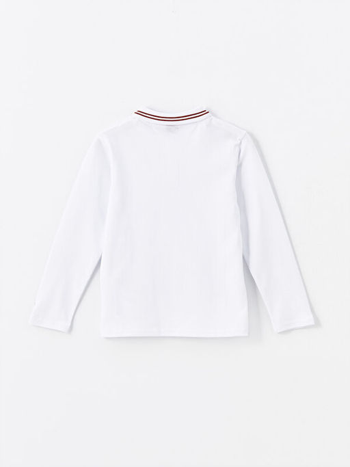 Polo Yaka Basic Uzun Kollu Erkek ?ocuk Ti??rt