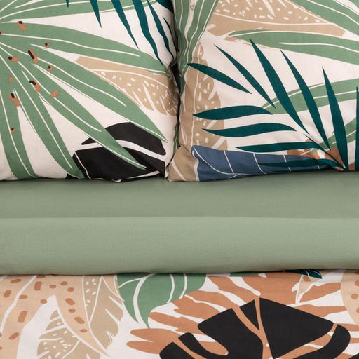 Постельное белье Этель 1.5 сп Colored tropics (вид 2) 143*215 см,150*214 см, 70*70 см 2 шт  фото 14