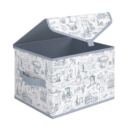 Короб стеллажный с крышкой, малый, 30*25*20 см Valiant  фото 8