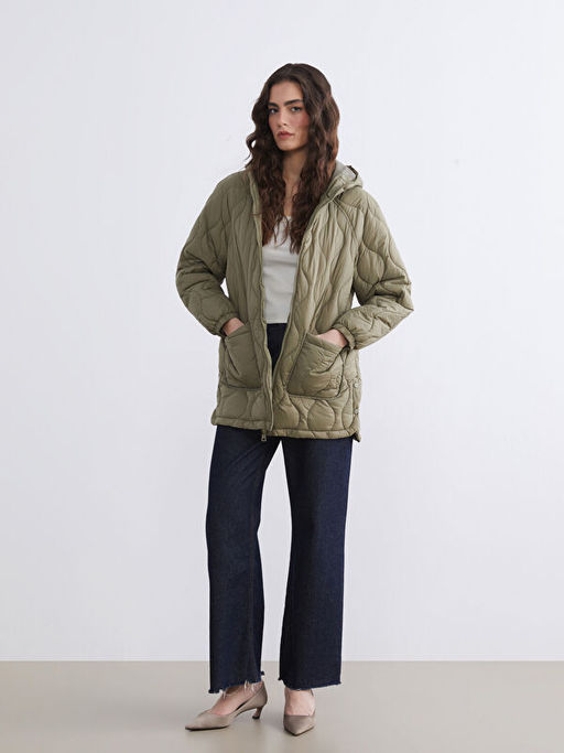 Kap??onlu Kapitone Kad?n ?i?me Mont