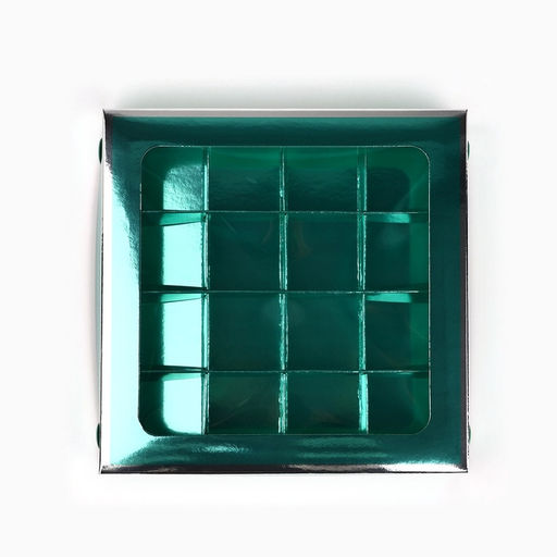 Цена за 5 шт. Коробка для конфет «Вдохновляй», 18.5×18.5×3.5 см