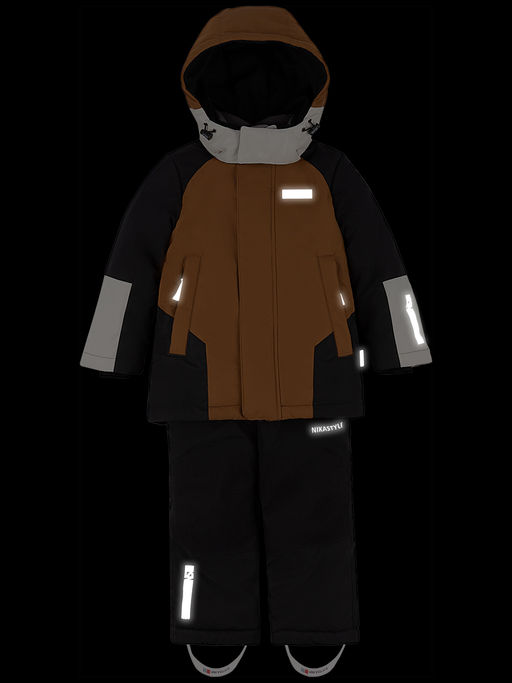 Костюм 7з7124 туман/асфальт - Nikastyle фото 27