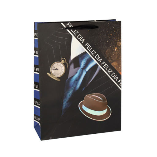 Пакет подарочный 40х30х12 / 1326L /уп 12/360/23 февраля - Галеонтрейд фото 3