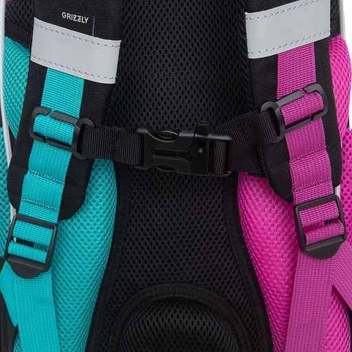 RAm-484-5 Рюкзак школьный с мешком