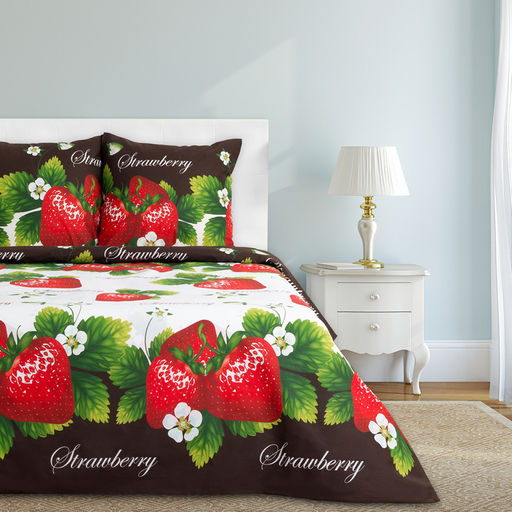 Постельное бельё Этель евро Виктория 200х217 см, 240*220 см, 70х70 см - 2 шт., 100% хлопок, бязь 125 г/м?  фото 3