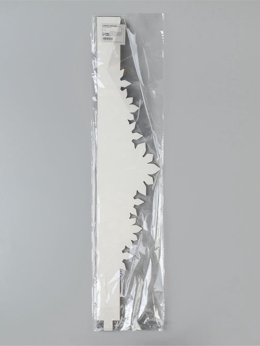 Цена за 10 шт. Корона картонная «Снежинки», 63.8×13.1 см, розовая