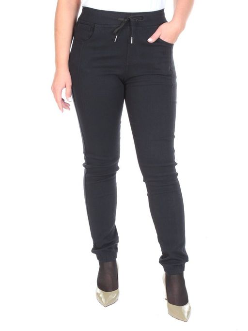 6102-8 INK BLUE Джинсы-джоггеры на байке MOVEMENT