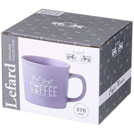 КРУЖКА LEFARD КОФЕМАНИЯ 370МЛ  фото 2