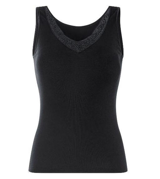 Женская майка в тонкий рубчик ESMARA  фото 2