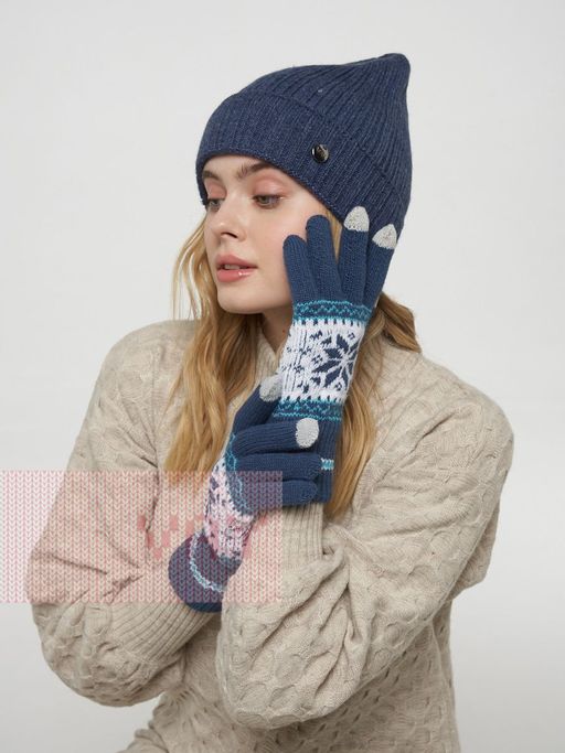 Перчатки женские 212-8228 - Vay фото 4