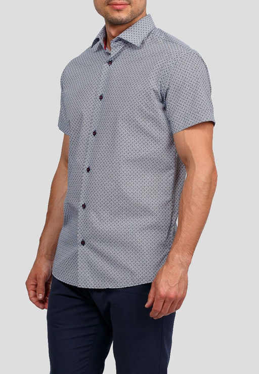 Сорочка мужская короткий рукав GREG 213/109/931/ZS/1  фото 9