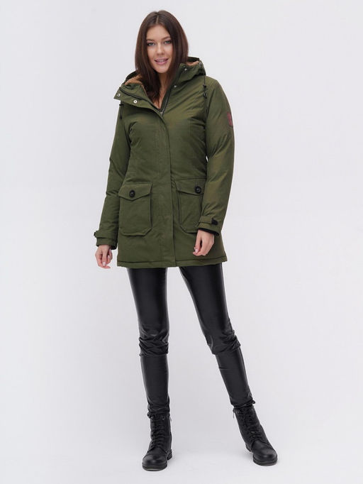 Парка MTFORCE цвета хаки 2074Kh  фото 6