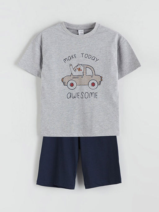 Bisiklet Yaka Erkek ?ocuk Ti??rt ve ?ort