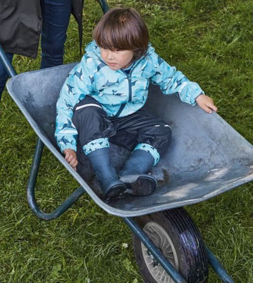 Полукомбез непромокаемый для мальчиков LUPILU с флисом  фото 16